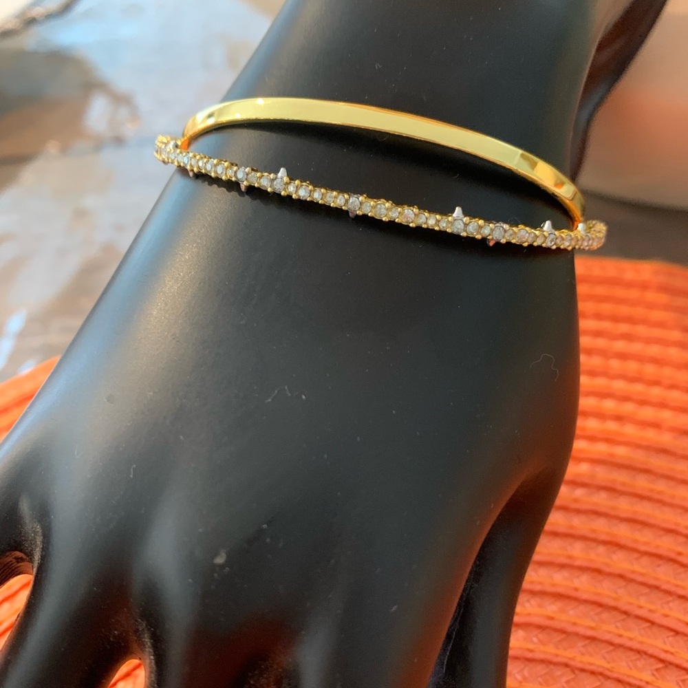 Elegant Gold Filled and Silver Bracelet